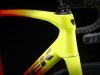 Trek Domane SLR 7 AXS 50 Radioactive Coral to Yellow Fa