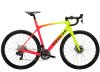 Trek Domane SLR 9 AXS 47 Radioactive Coral to Yellow Fa