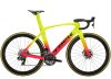 Trek Madone SLR 9 AXS 47 Radioactive Coral to Yellow Fa