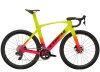 Trek Madone SLR 6 AXS 47 Radioactive Coral to Yellow Fa